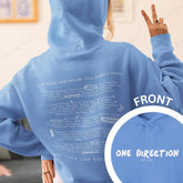 Unisex 1D Inspired Print Cozy Hoodie